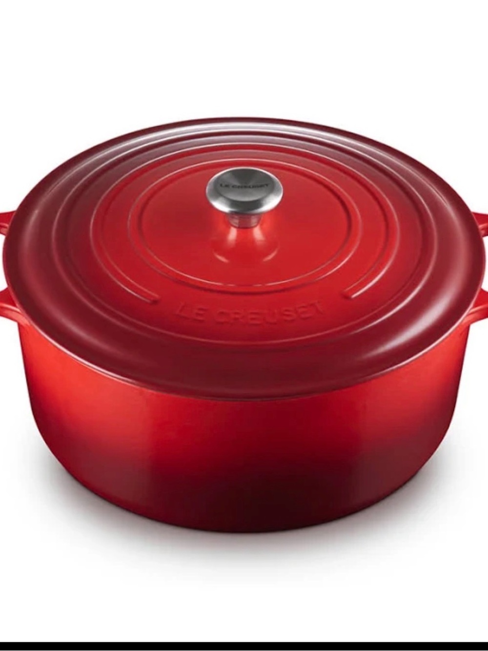 Le Creuset Signature Round Casserole - Classic Cerise FREE SHIPPING